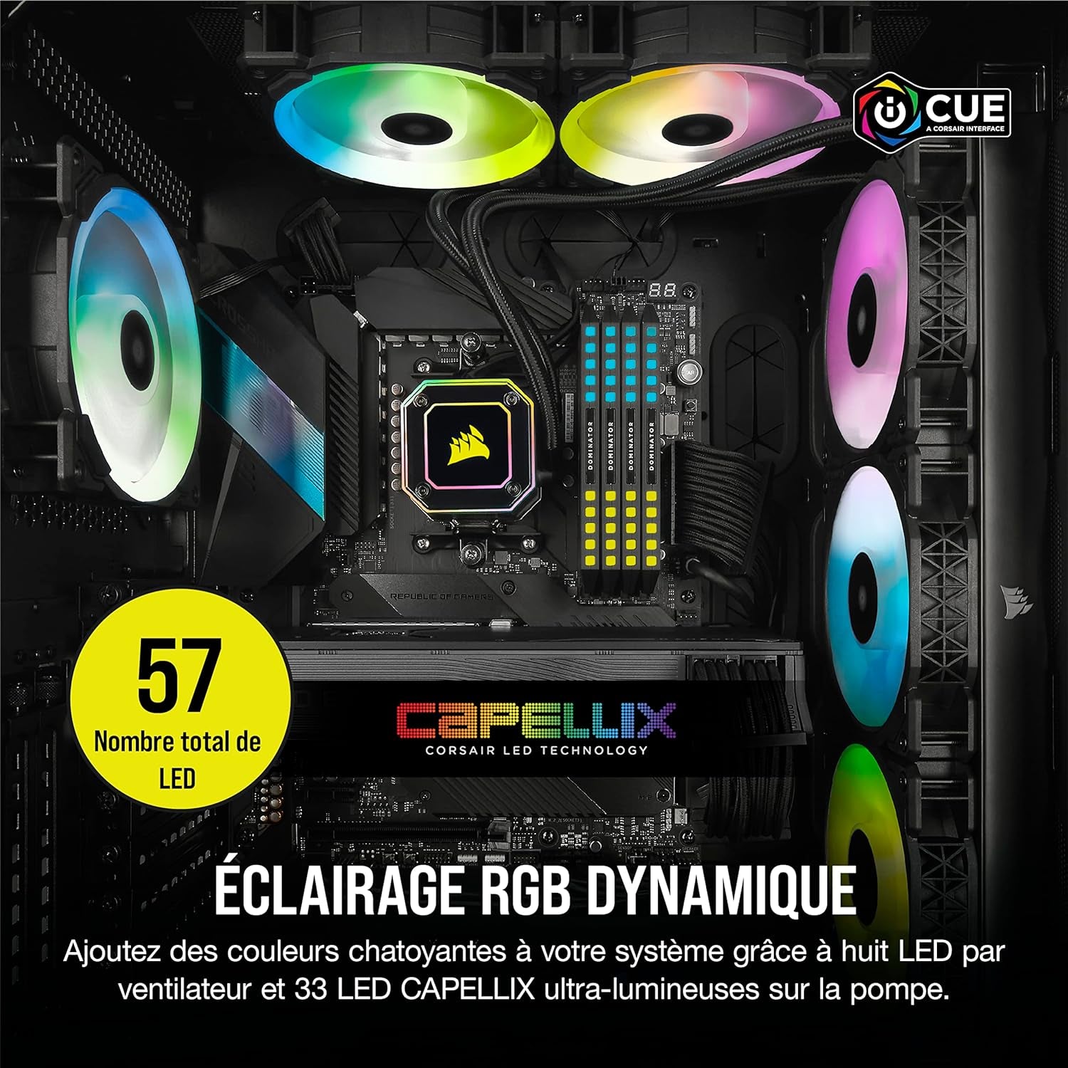 Icue H150I Elite Capellix Liquid CPU Cooler