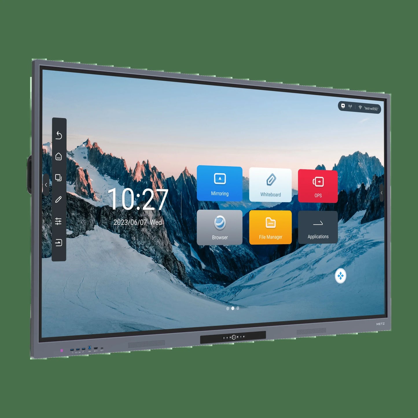 Display 75 Inch K-Series: 4K UHD, 20-Point Touch, Displayport, HDMI - Ultimate Interactive Display Solution