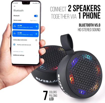 Portable Waterproof Bluetooth Speaker Mini Bluetooth Shower Speaker