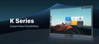 Display 75 Inch K-Series: 4K UHD, 20-Point Touch, Displayport, HDMI - Ultimate Interactive Display Solution