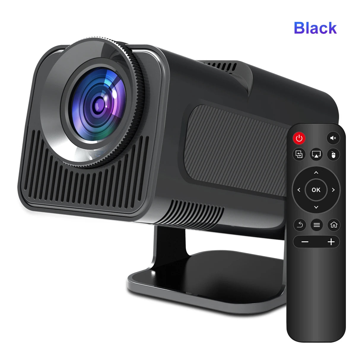 Android 11 390ANSI HY320 Projector 4K Native 1080P Dual Wifi6 BT5.0 Cinema Outdoor Portable Projetor Upgrated HY300