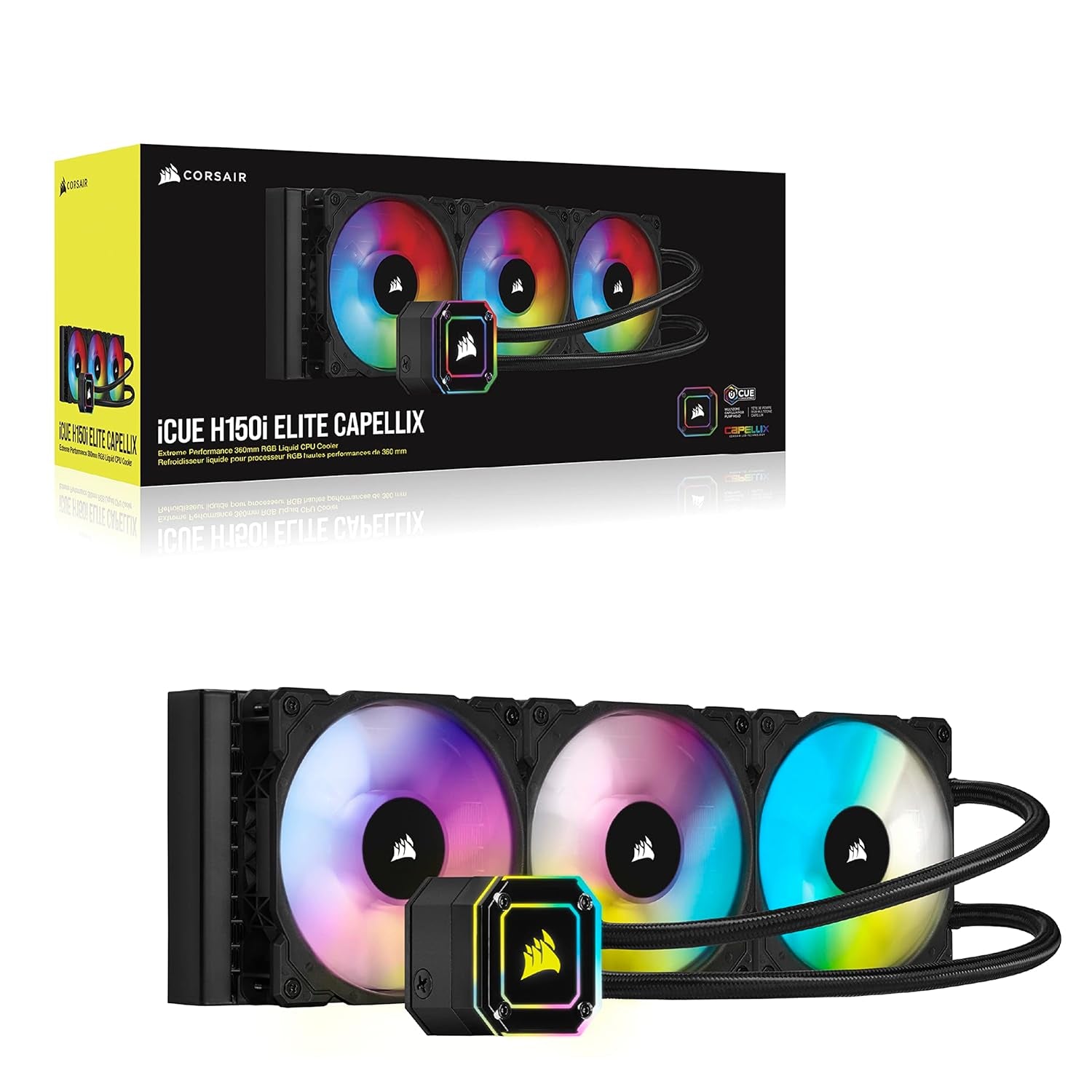 Icue H150I Elite Capellix Liquid CPU Cooler