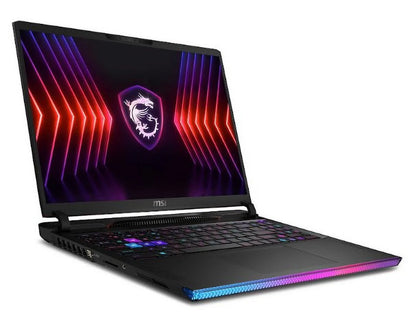 GE Series - 16'' 120 Hz Mini LED - Intel Core I9-14900Hx - Geforce RTX 4090 Laptop GPU - 64 GB DDR5 - 2 TB Pcie SSD - Windows 11 Home 64-Bit - Gaming Laptop (Raider GE68 HX 14VIG-285US )